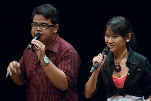 Ariff, the winner of best Vocal Percussionist
